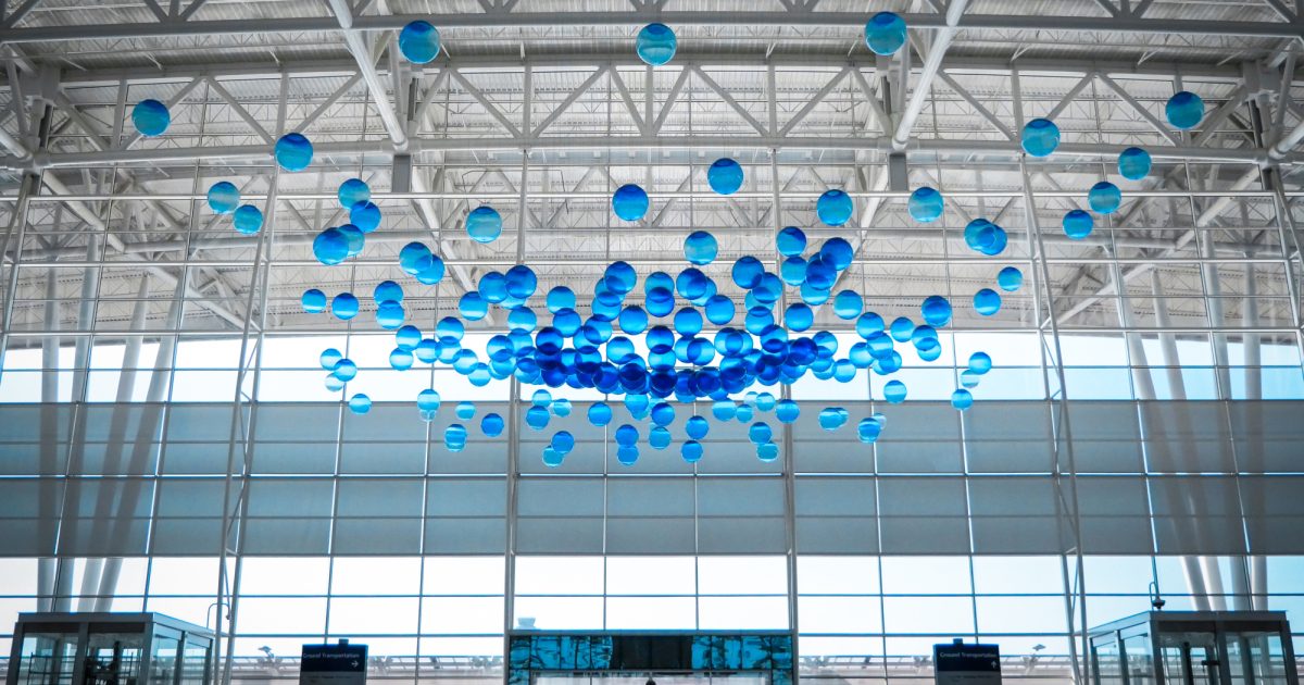 Indy Airport Dedicates New Suspended… Indianapolis Airport Authority