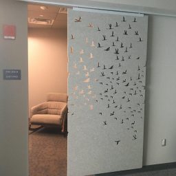 Exterior of sensory room