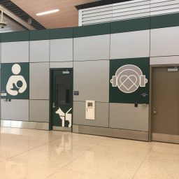 Exterior of sensory room