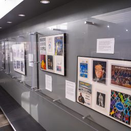 A gallery space placed in the KIND Gallery area