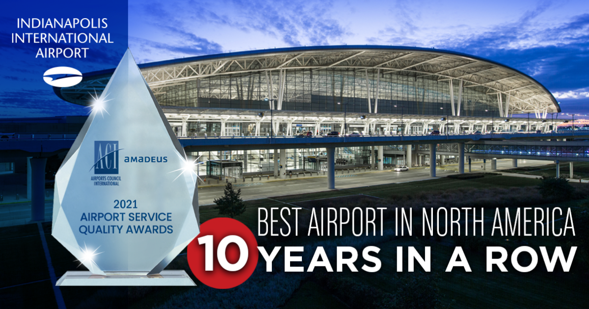 Indy Airport Love, Dedication Earns… Indianapolis Airport Authority